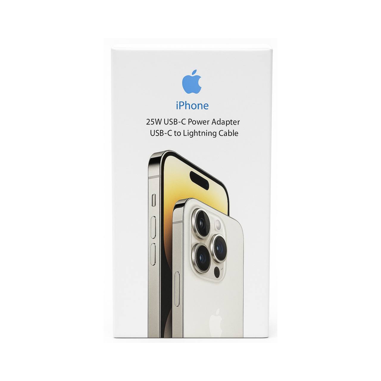 Cargador Rápido Original Apple 25W + Cable USB-C a Lightning