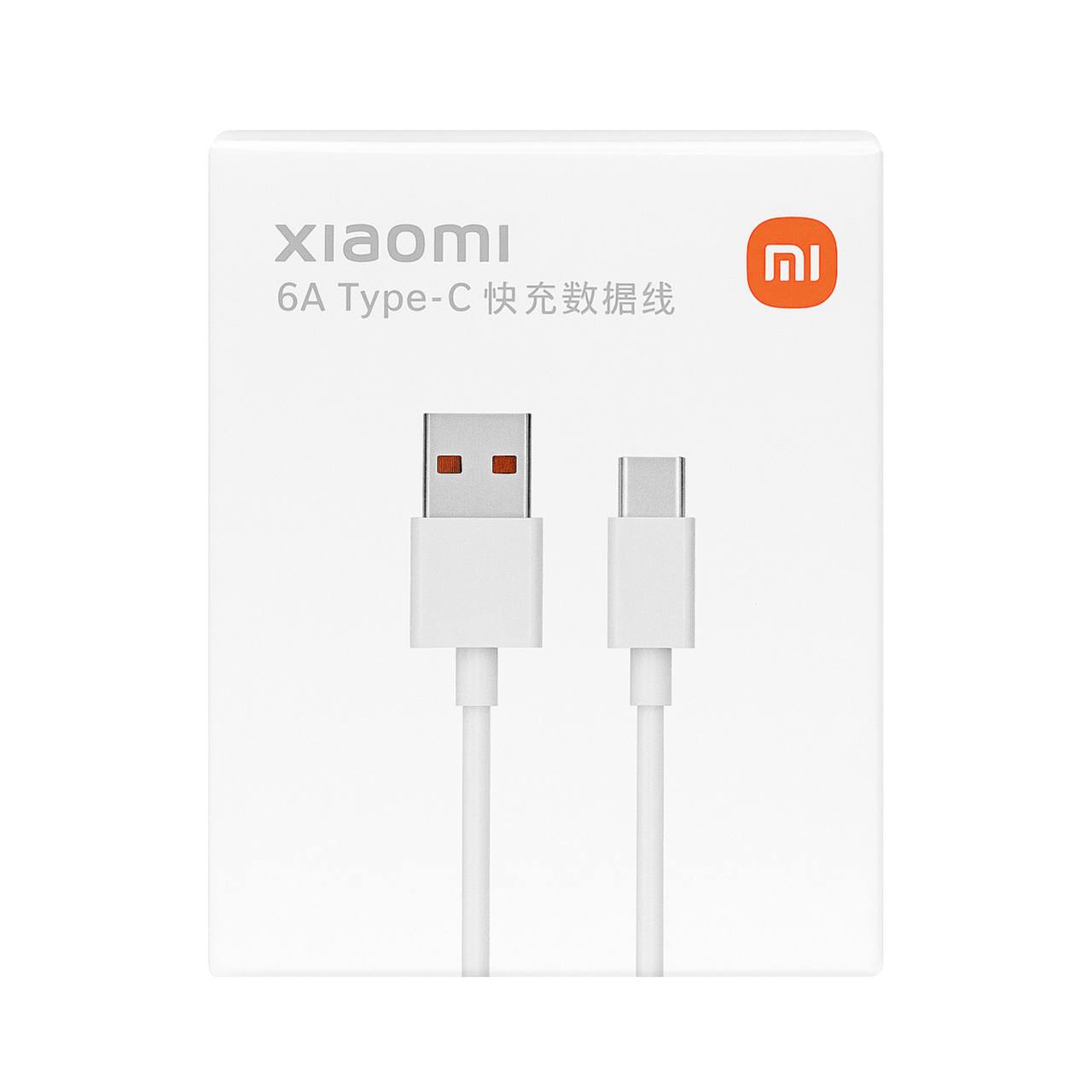 Cable Xiaomi 6A USB-A a USB-C – Carga y Transferencia de Alta Velocidad
